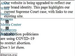 Sites similar to reproductiverights.org