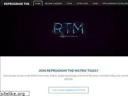 Sites similar to reprogramthematrix.com