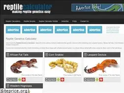 Sites similar to reptilecalculator.com
