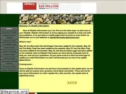 Sites similar to reptileinformation.tripod.com
