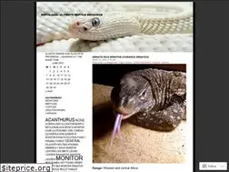 Sites similar to reptiliana.wordpress.com