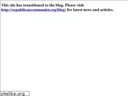 Sites similar to republicancommunist.org