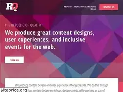 Sites similar to republicofquality.com