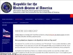 Sites similar to republicoftheunitedstates.org