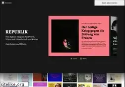 Sites similar to republik.ch