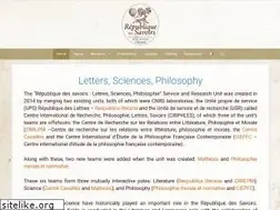 Sites similar to republique-des-savoirs.fr