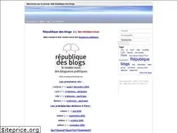 Sites similar to republiquedesblogs.net