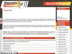 Sites similar to repuestos-guatemala.com