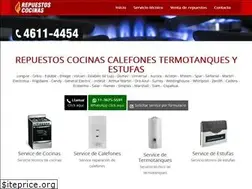 Sites similar to repuestoscocinas.com.ar
