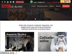 Sites similar to repuestosle-blanc.cl