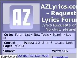 Sites similar to requestlyrics.com