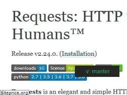 Sites similar to requests.readthedocs.io