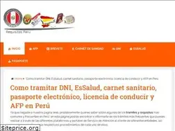 Sites similar to requisitosperu.com