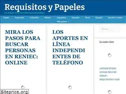 Sites similar to requisitosypapeles.com