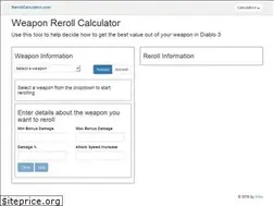 Sites similar to rerollcalculator.com