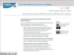 Sites similar to resch-maschinenbau.de