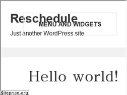 Sites similar to reschedule.co.uk