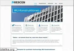 Sites similar to rescon.tv