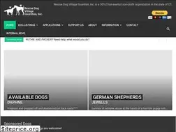 Sites similar to rescuedogvillage.com