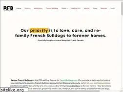 Sites similar to rescuefrenchbulldogs.org