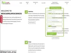 Sites similar to rescuerslifesciences.com