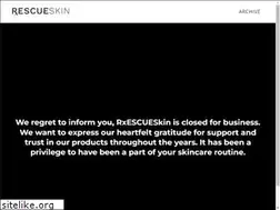 Sites similar to rescueskin.com