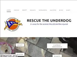 Sites similar to rescuetheunderdog.com