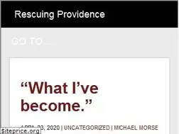 Sites similar to rescuingprovidence.com