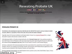 Sites similar to resealingprobate.co.uk