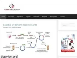 Sites similar to research-foundation.org