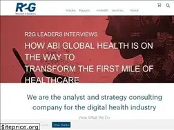 Sites similar to research2guidance.com