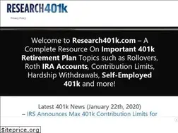 Sites similar to research401k.com