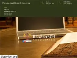Sites similar to researchassociates.net