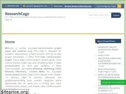 Sites similar to researchcage.com