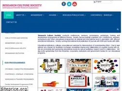 Sites similar to researchculturesociety.org