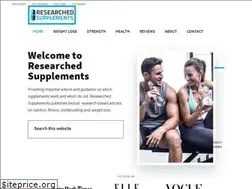 Sites similar to researchedsupplements.com