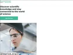 Sites similar to researchgates.com