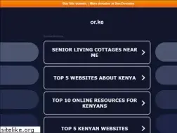Sites similar to researchkenya.or.ke