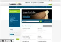Sites similar to researchonindia.com
