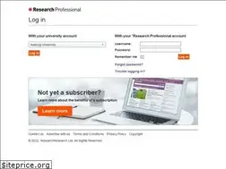 Sites similar to researchprofessional.com