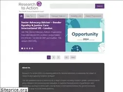 Sites similar to researchtoaction.org