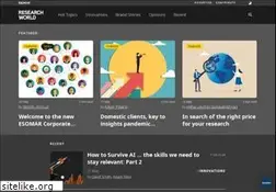 Sites similar to researchworld.com