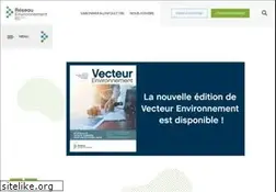 Sites similar to reseau-environnement.com
