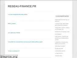 Sites similar to reseau-finance.fr