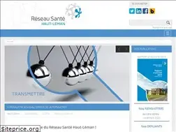 Sites similar to reseau-sante-haut-leman.ch