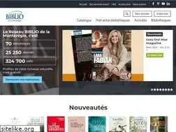 Sites similar to reseaubibliomonteregie.qc.ca