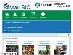 Sites similar to reseaubio.org