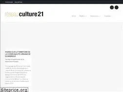 Sites similar to reseauculture21.fr