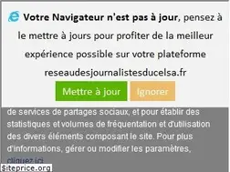 Sites similar to reseaudesjournalistesducelsa.fr