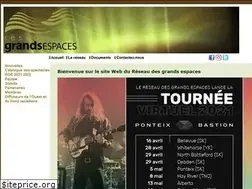 Sites similar to reseaugrandsespaces.ca